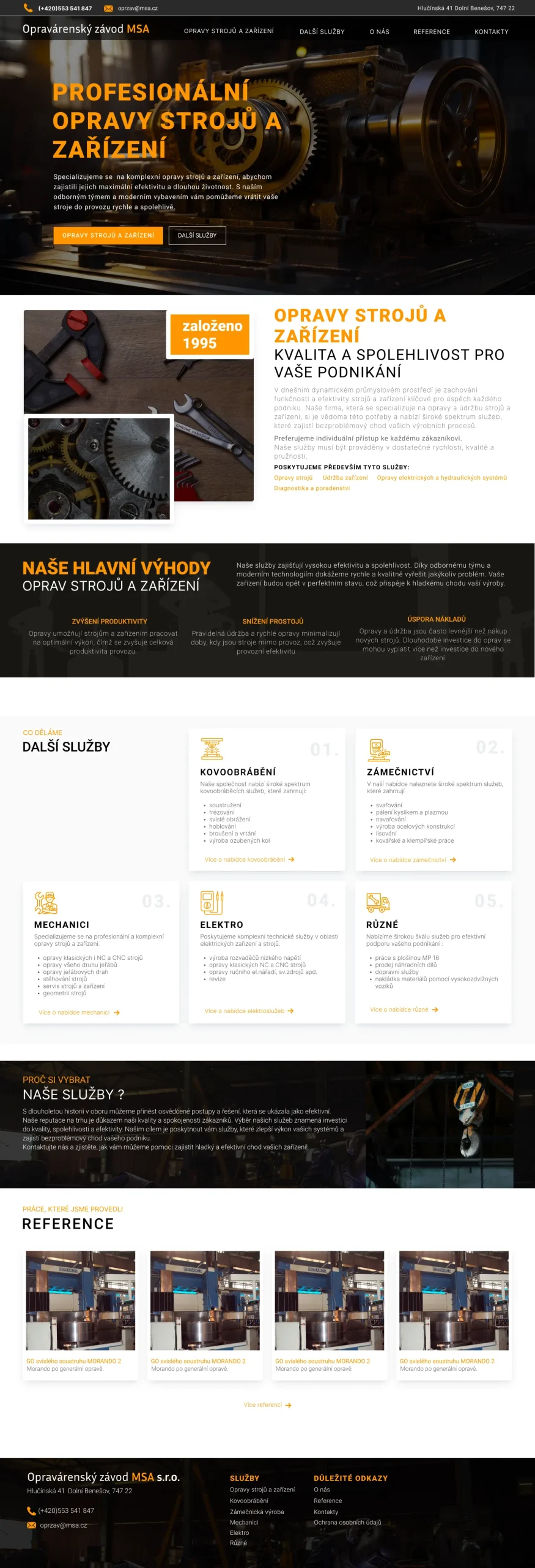 Opravárenský závod MSA